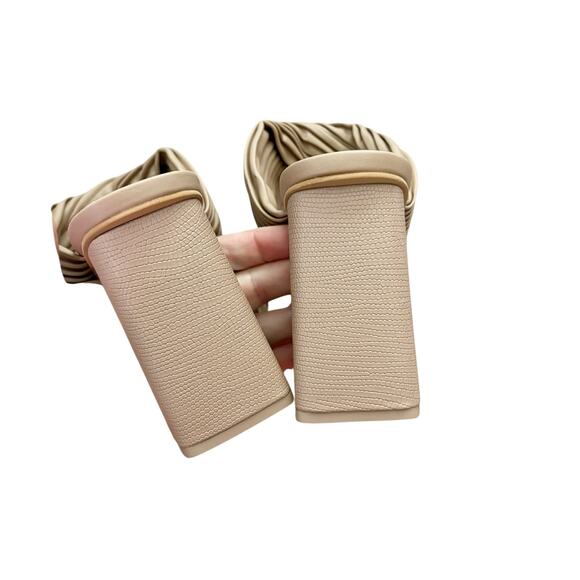 Dolce Vita Altin Platform Slide Sandal 11 Tan NEW - Picture 6 of 7